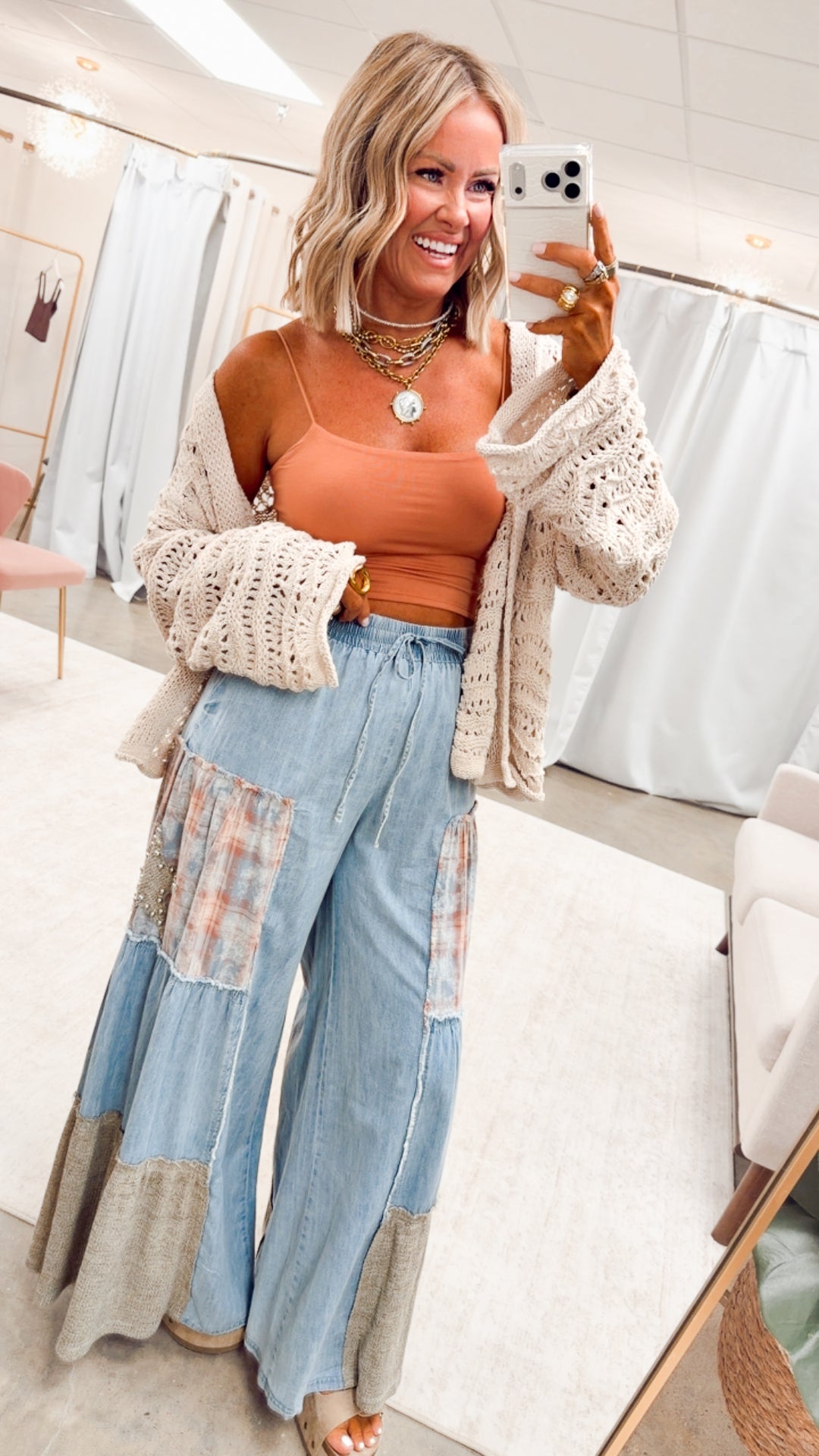 The Dune Drift Cardigan-Almond