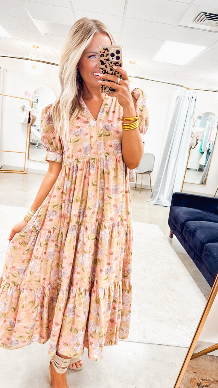 Lena Vintage Bloom Midi