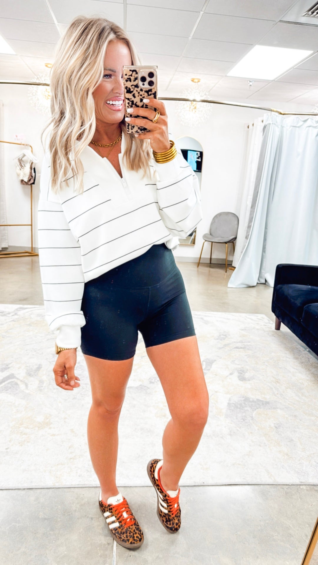 Dash Scuba Pullover-Cream/Black