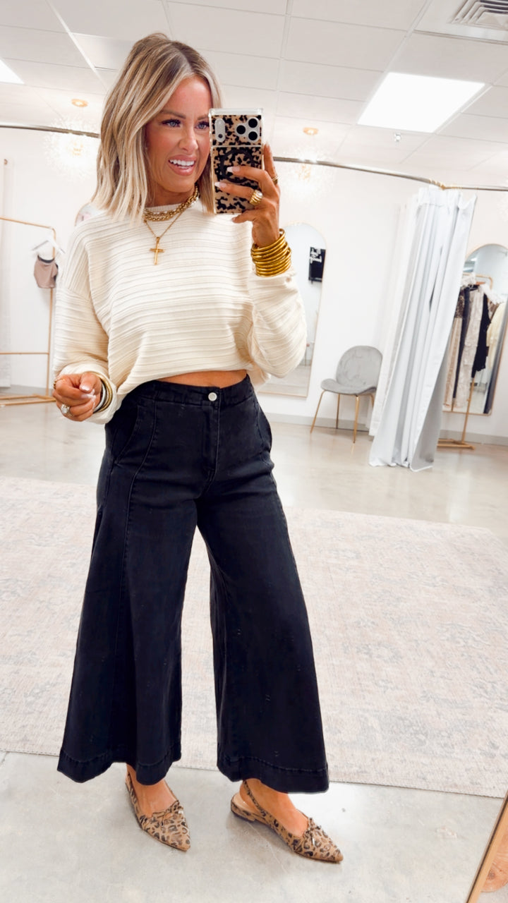 Cozy Ridge Sweater-Cream