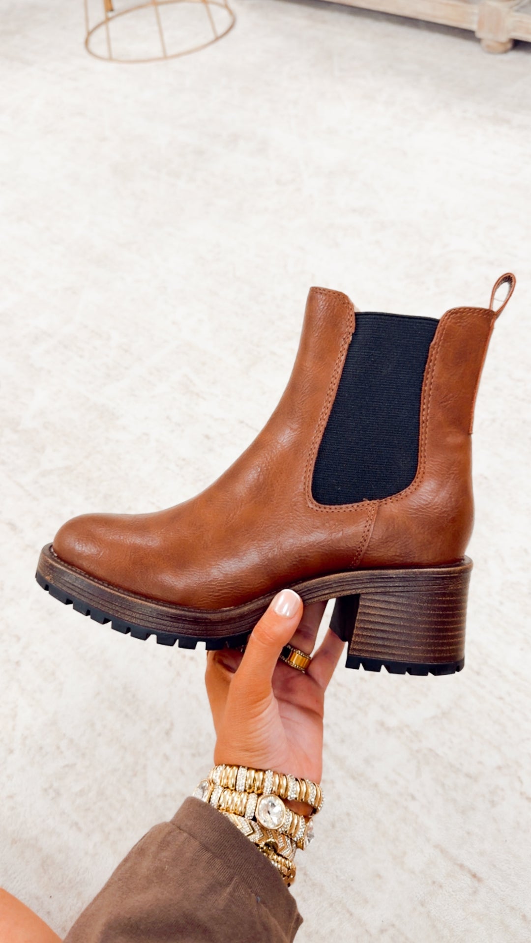 The Martelli Bootie-Brown