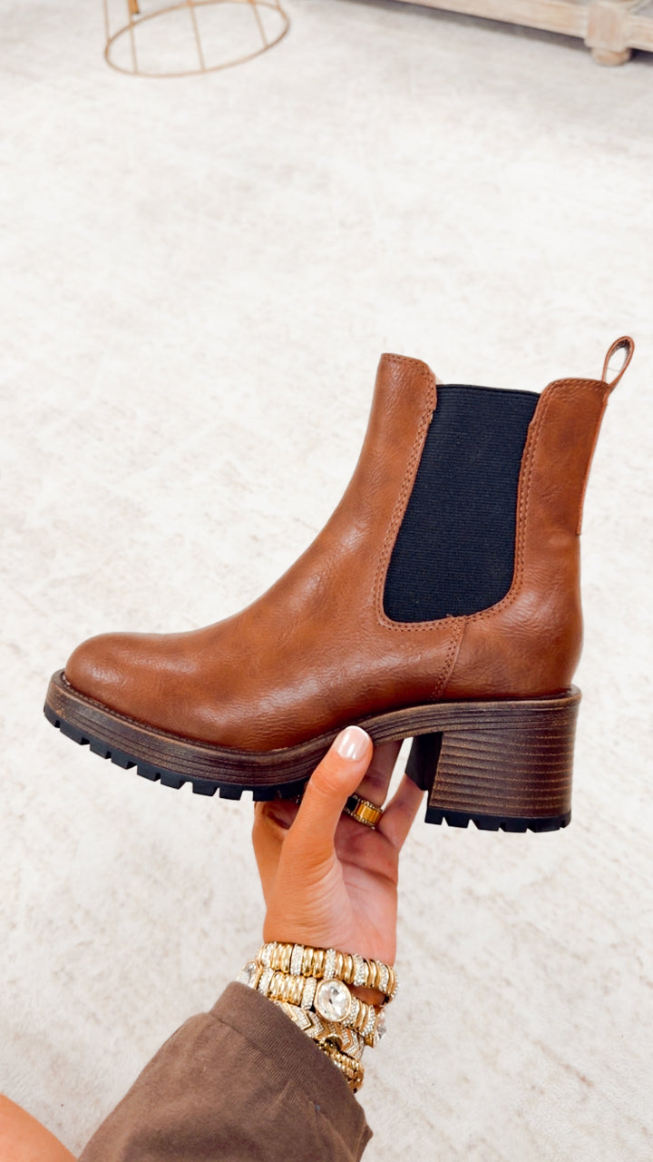 The Martelli Bootie-Brown