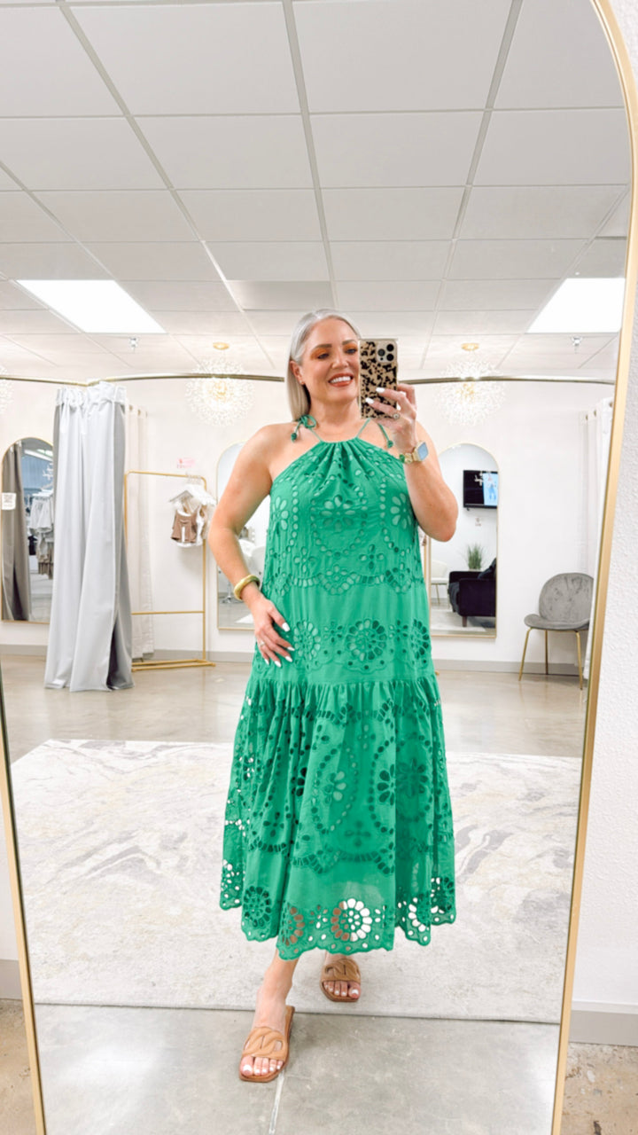 Emerald Dream Maxi Dress