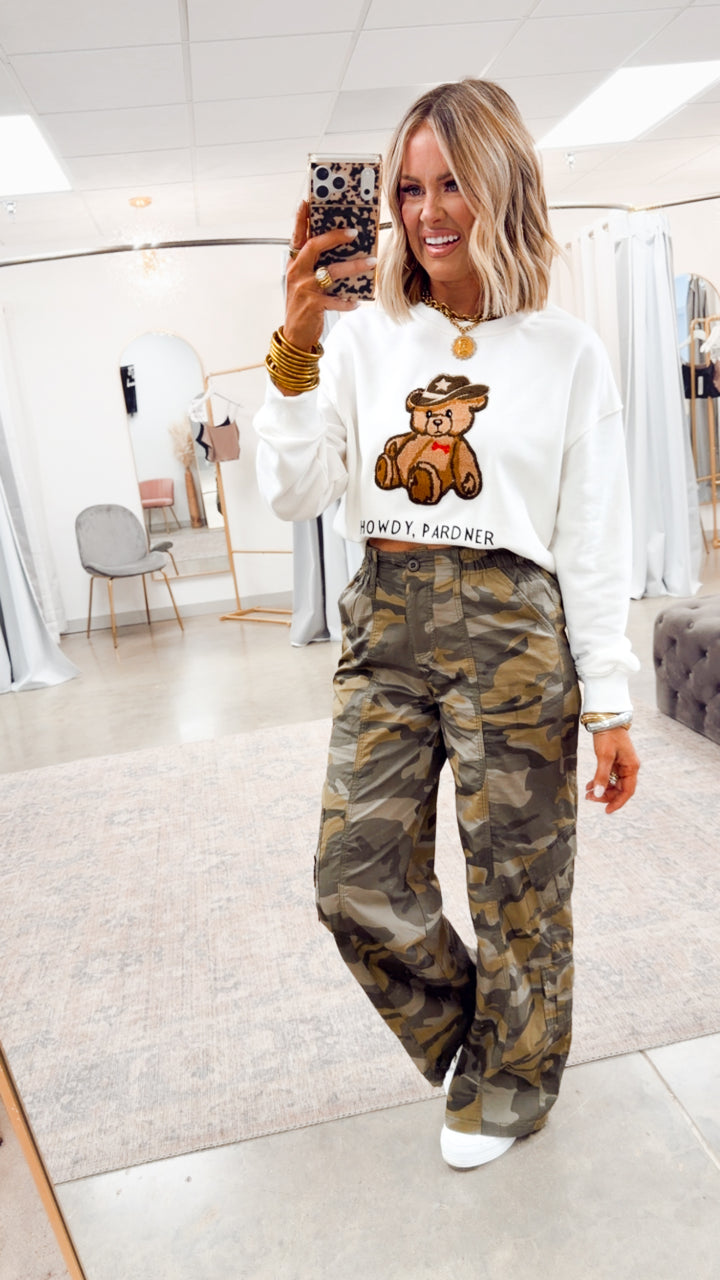 Teddy Western Sweatshirt