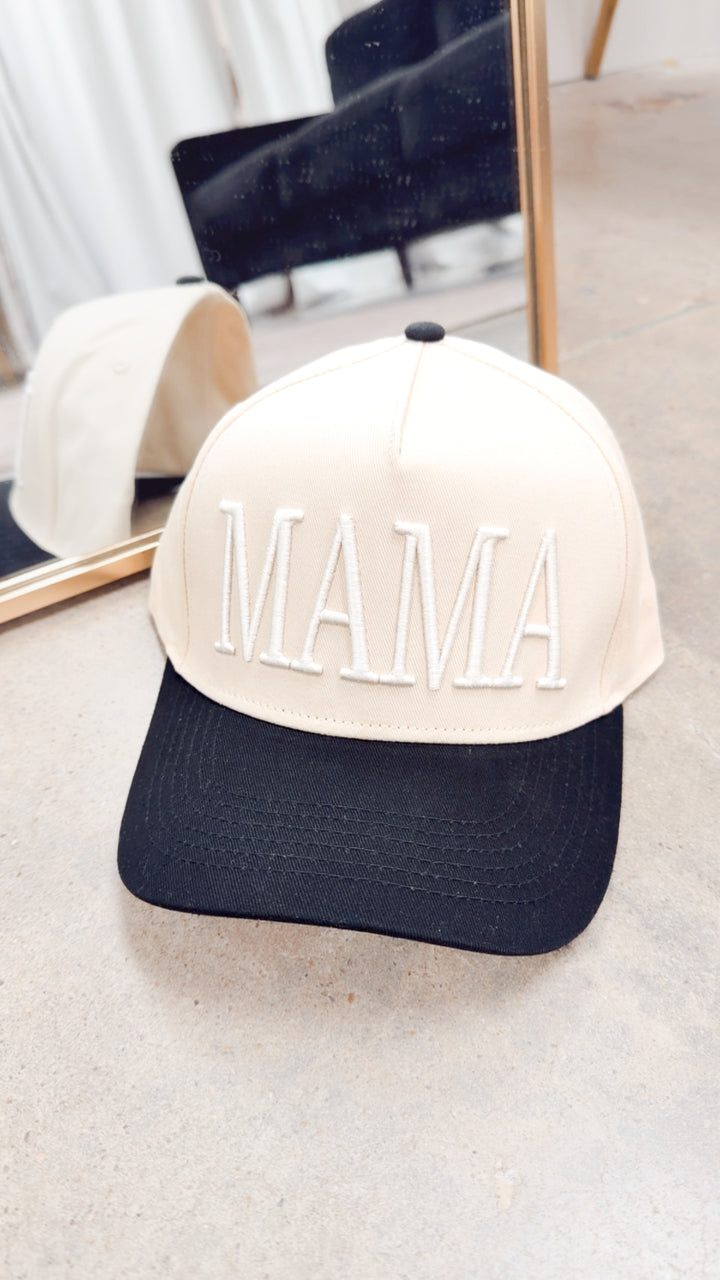 Mama Embroidered Trucker Hat