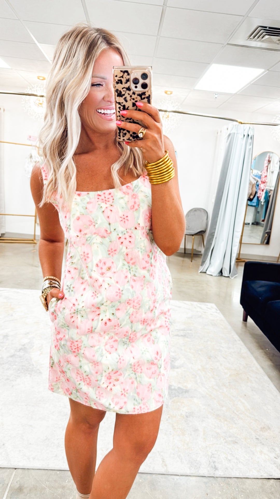 Petal Play Mini Dress