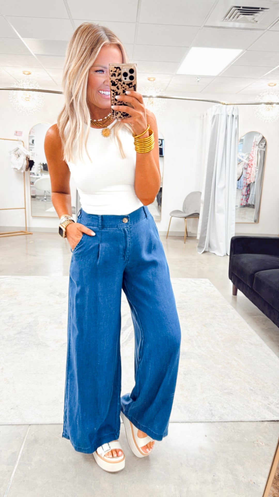 The Westport Wide Leg Pants