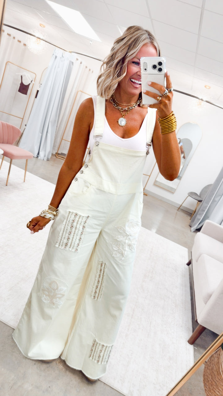The Luma Patchwork Overalls