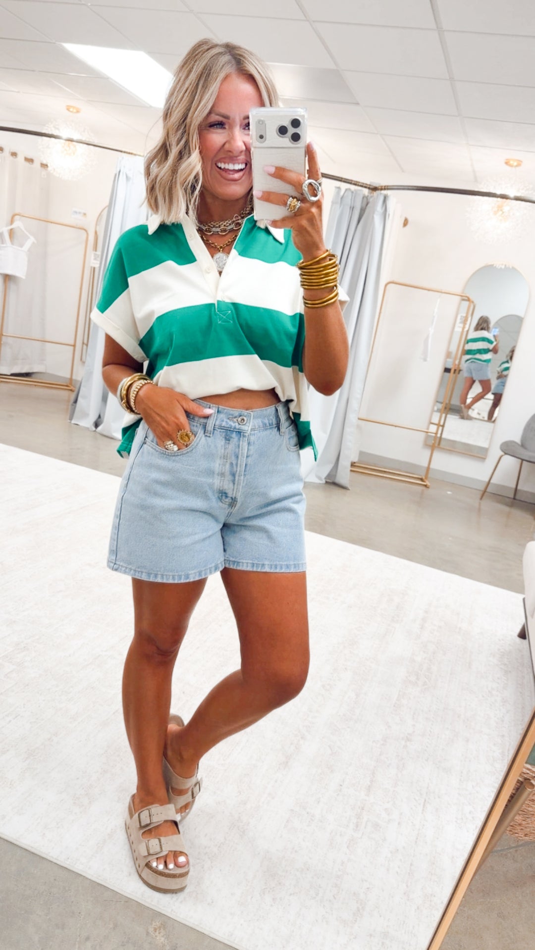 The Yacht Club Stripe Top