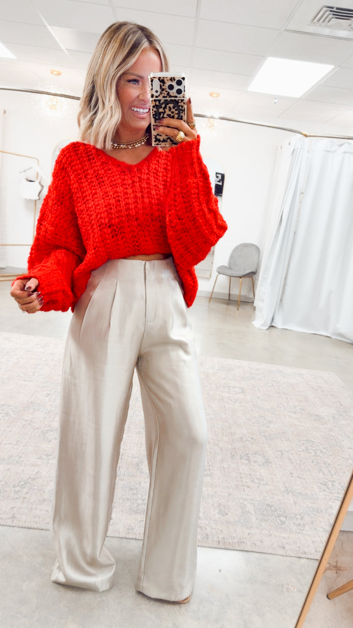 The Prescott Pants-Champagne