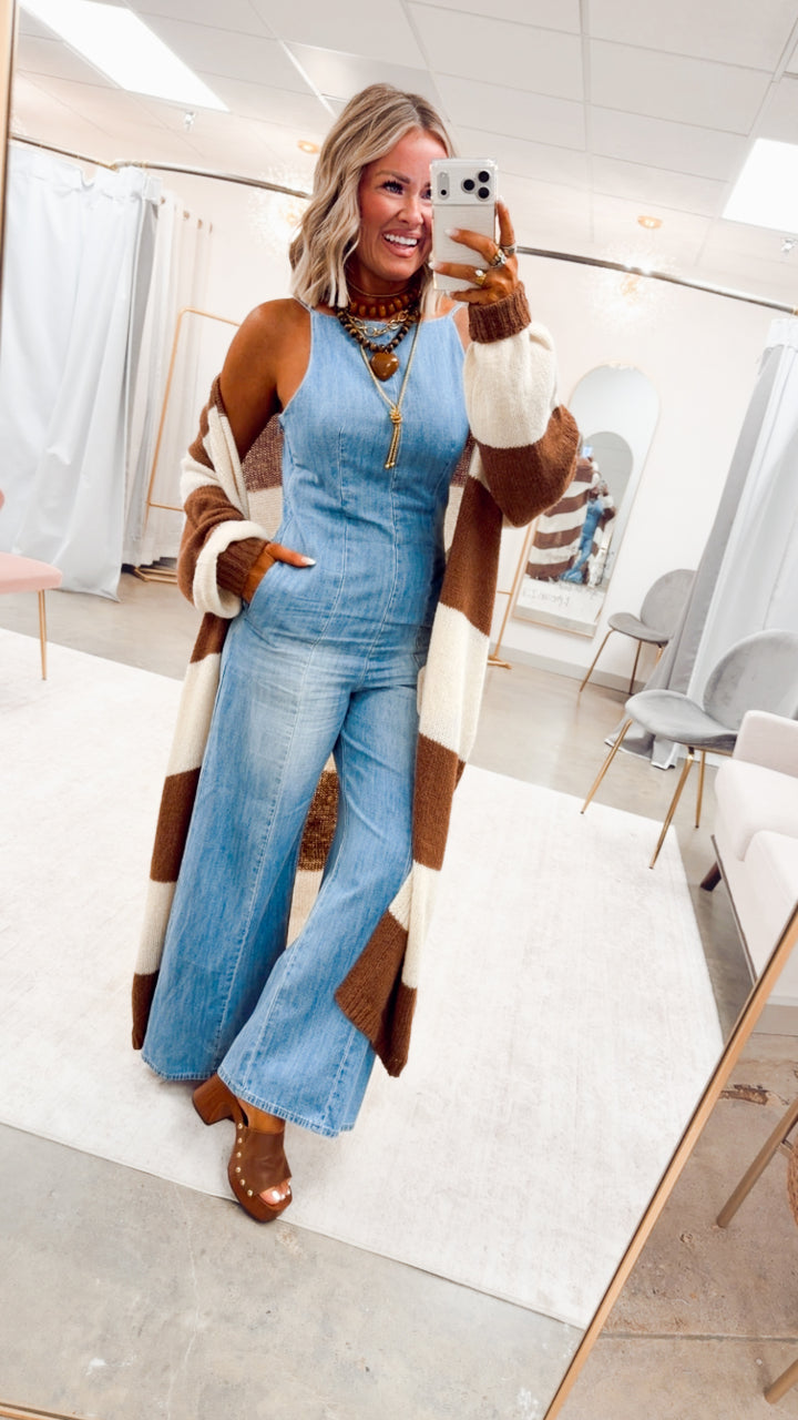 The Hollis Denim Jumpsuit