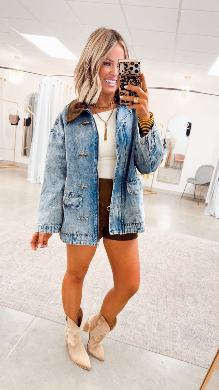 The Lasso Ridge Denim Jacket