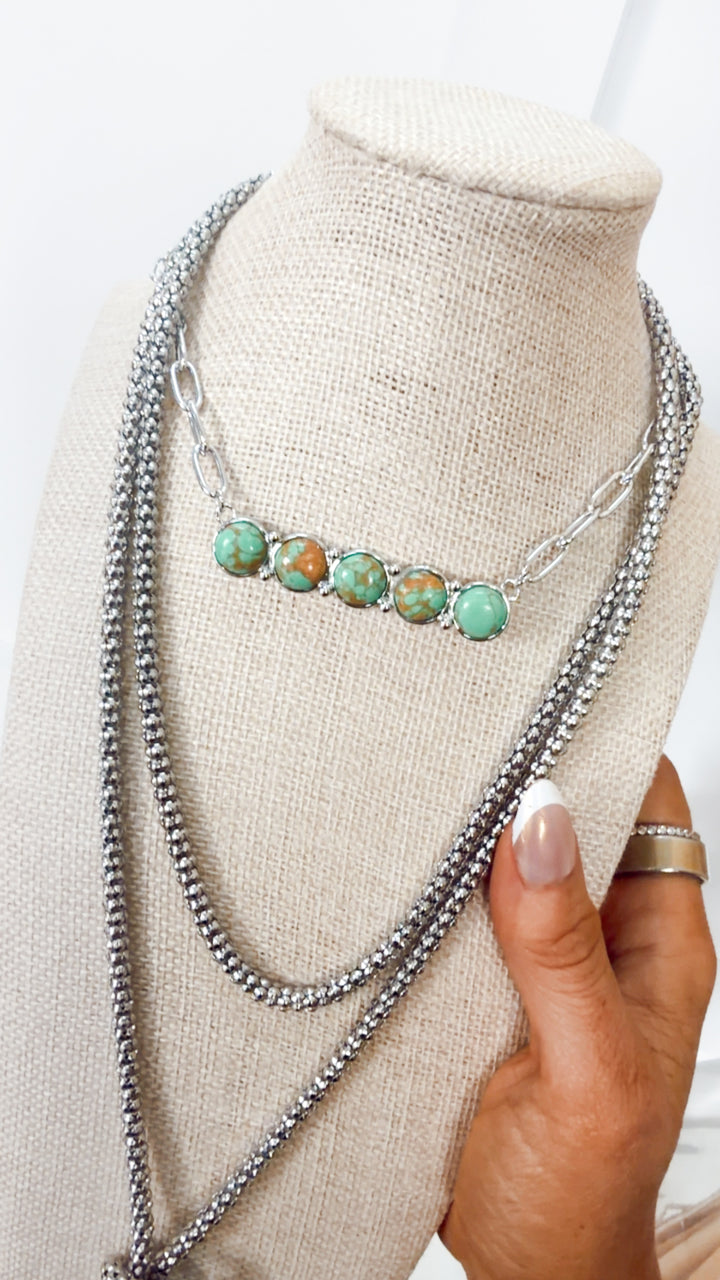 The Silver Oasis Necklace