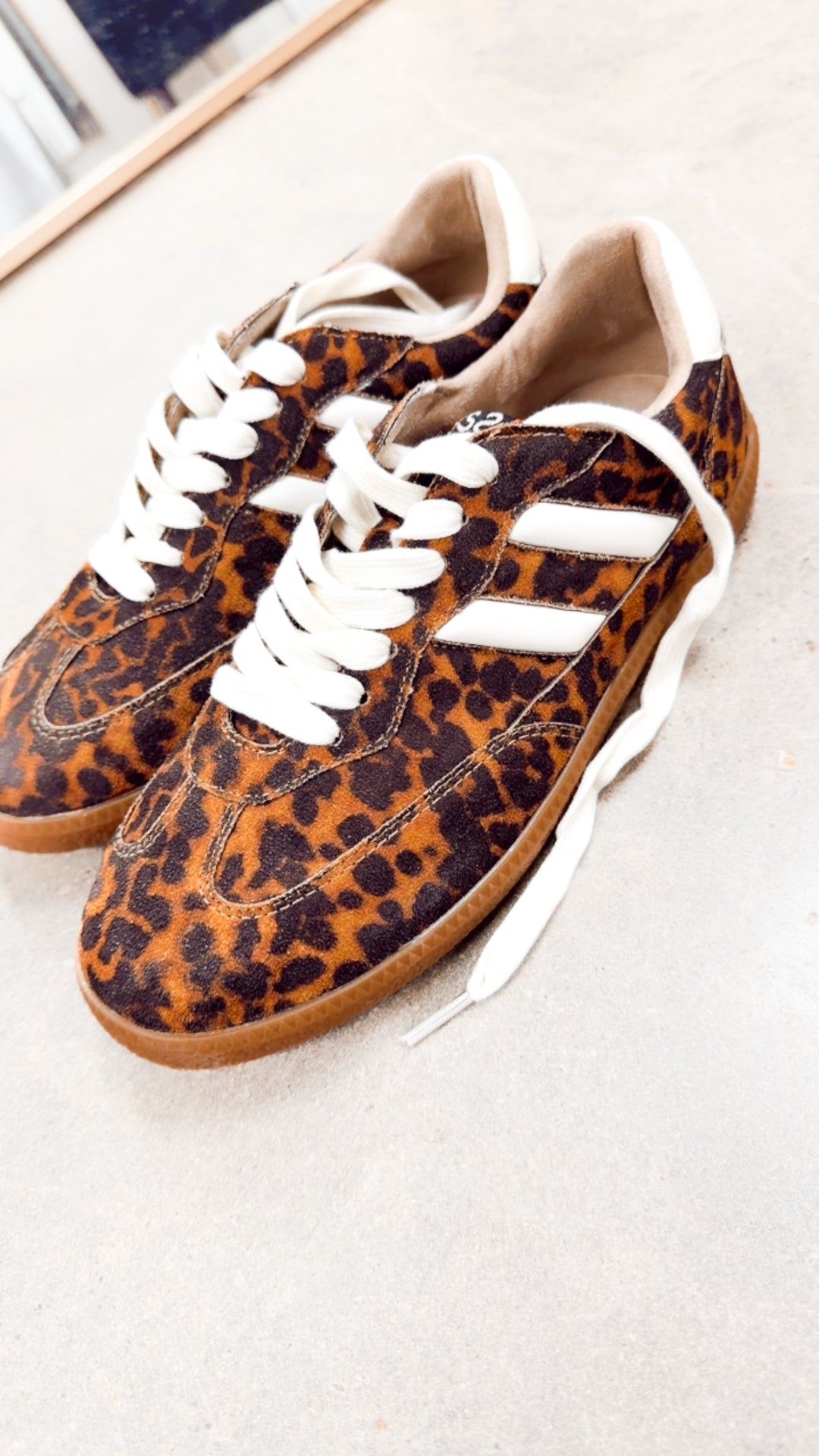 Renee Sneaker-Leopard Print
