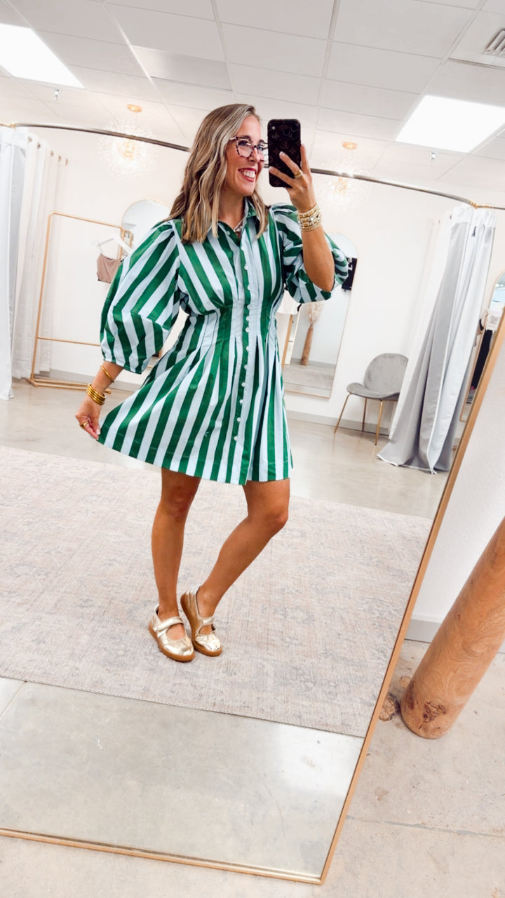 The Tinsley Pintuck Mini Dress