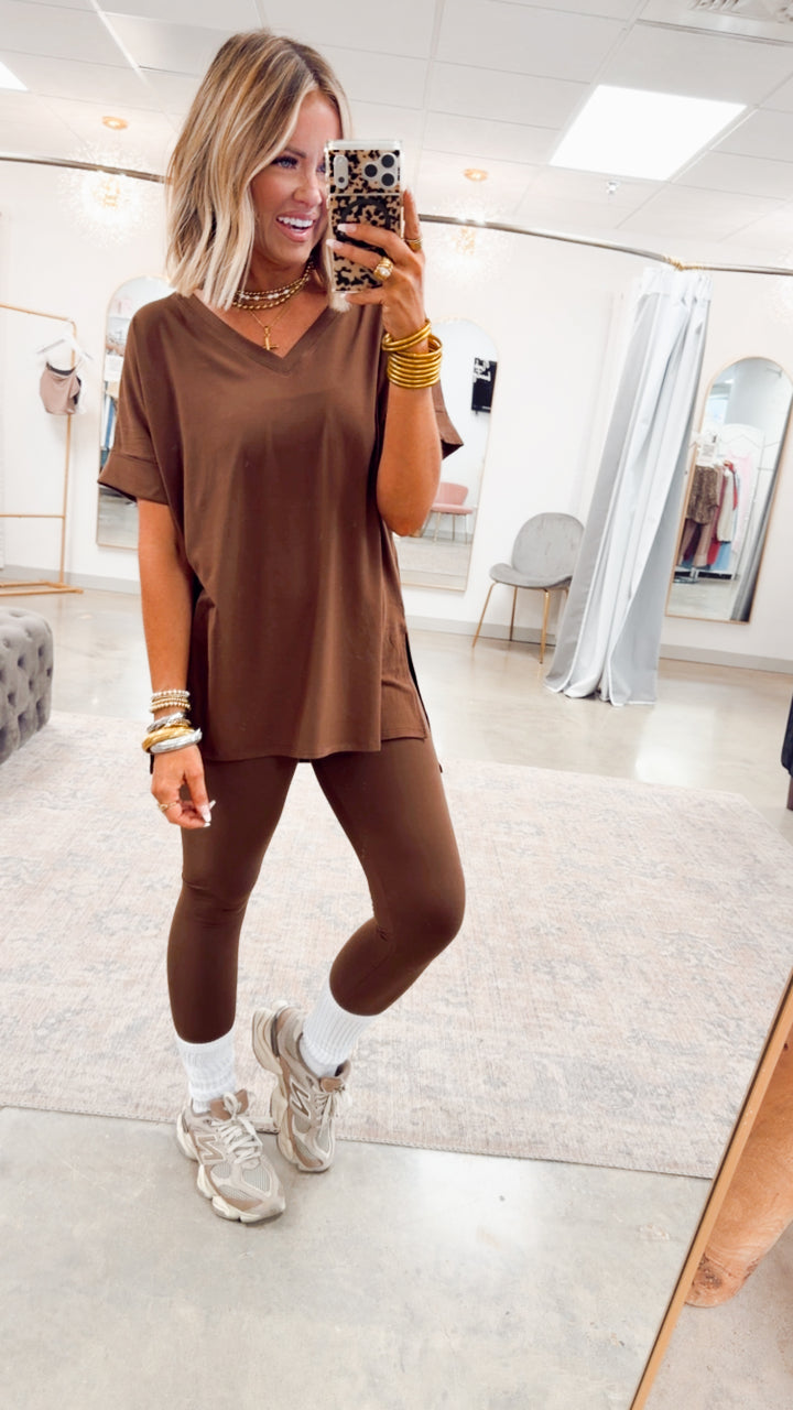 Brown Plush Cloud Lounge Set