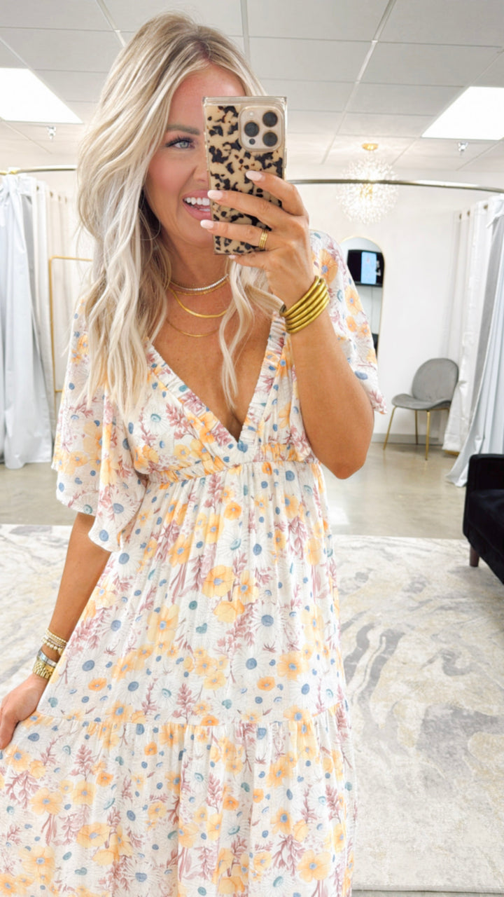 Golden Hour Tiered Maxi Dress