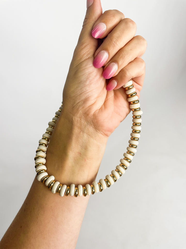 Coastal Drift Necklace- Ivory