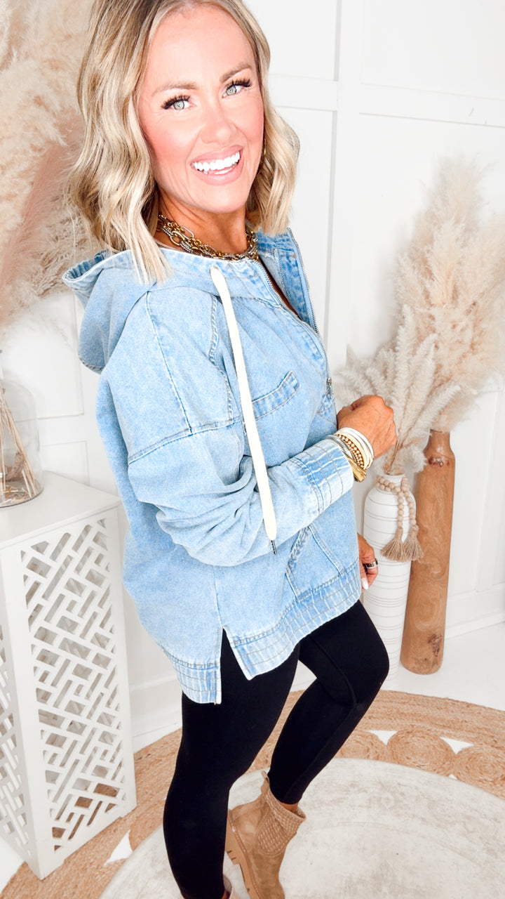 The Callie Half-Zip Hoodie