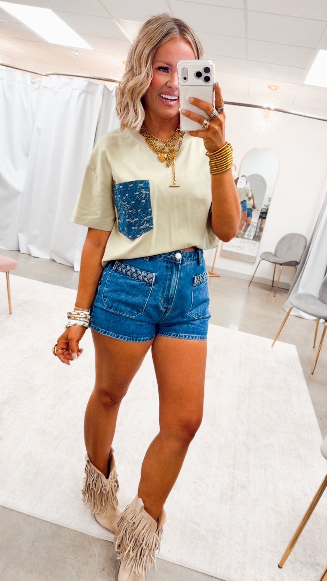 The Roxy Classic Tee-Olive