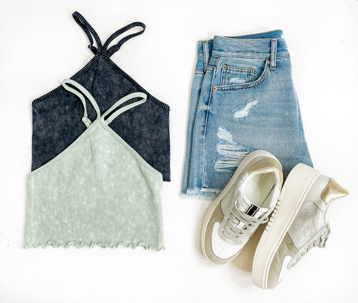Seamless Mineral Wash Top