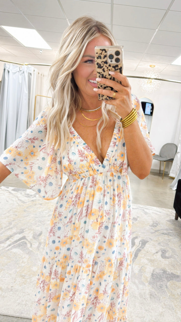 Golden Hour Tiered Maxi Dress