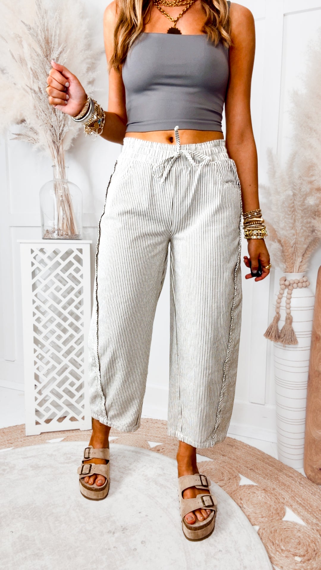 The Tideport Stripe Pants