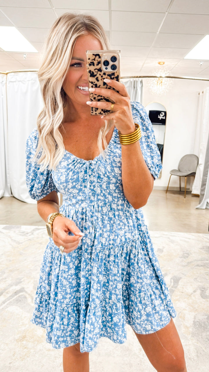 Noelle Floral Babydoll Dress
