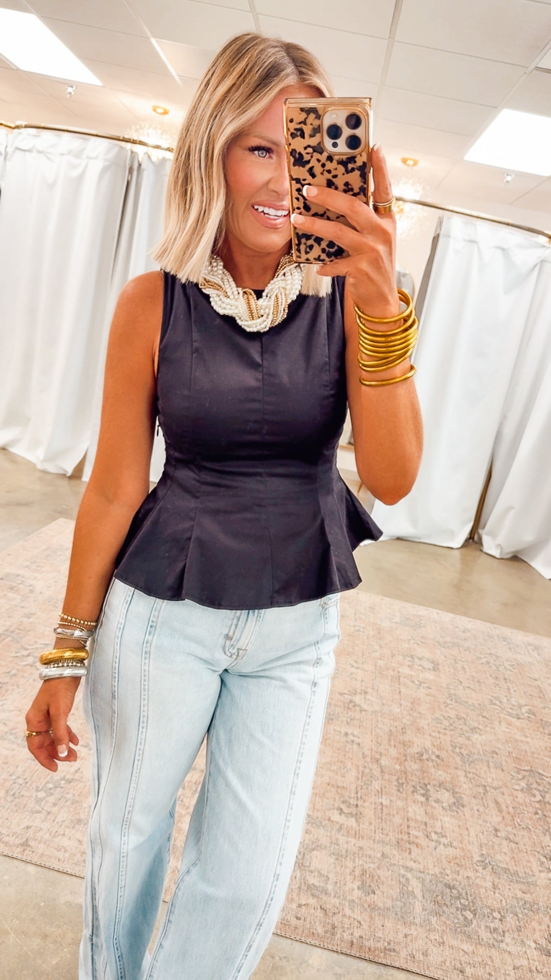 Sweet Serenity Top-Black