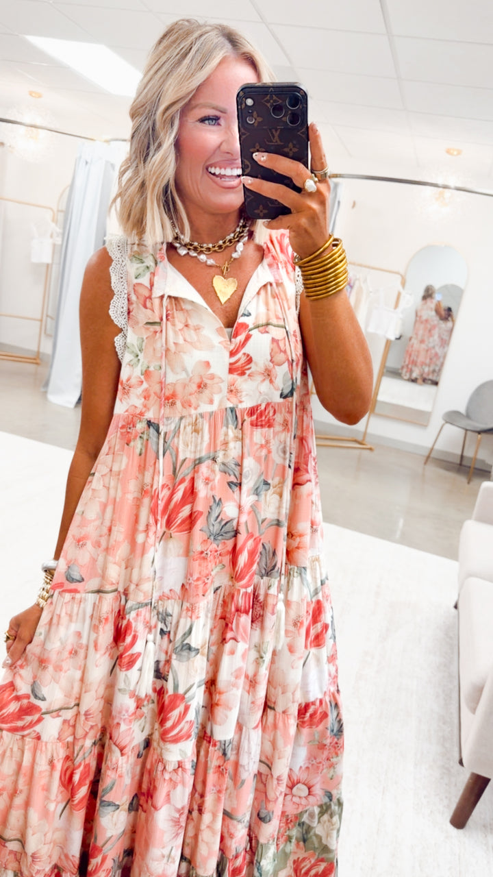 The Dainty Bloom Maxi Dress