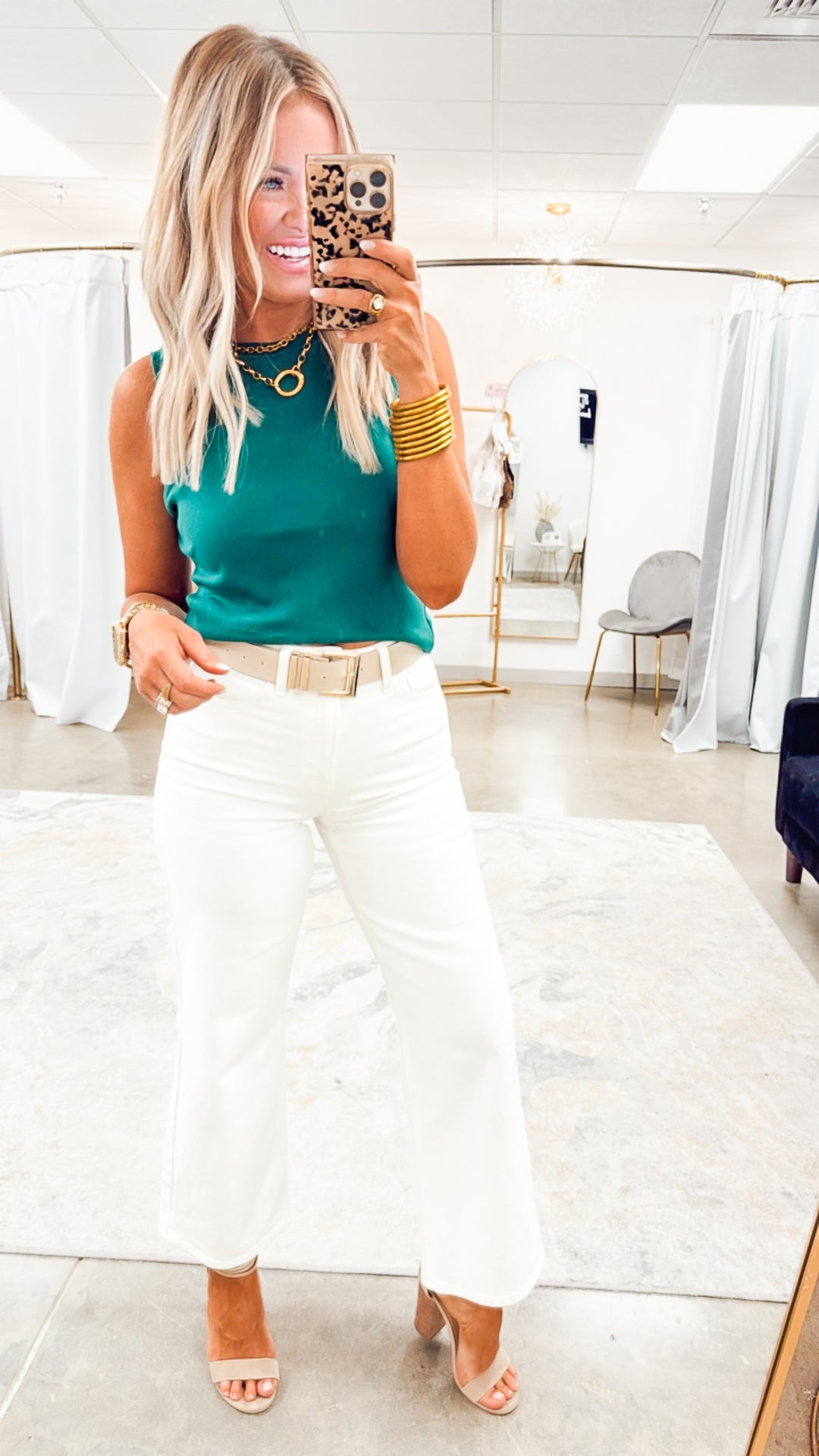 Simply Soft Tank-Green
