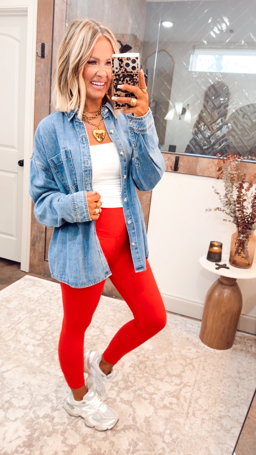 Parker Washed Denim Top