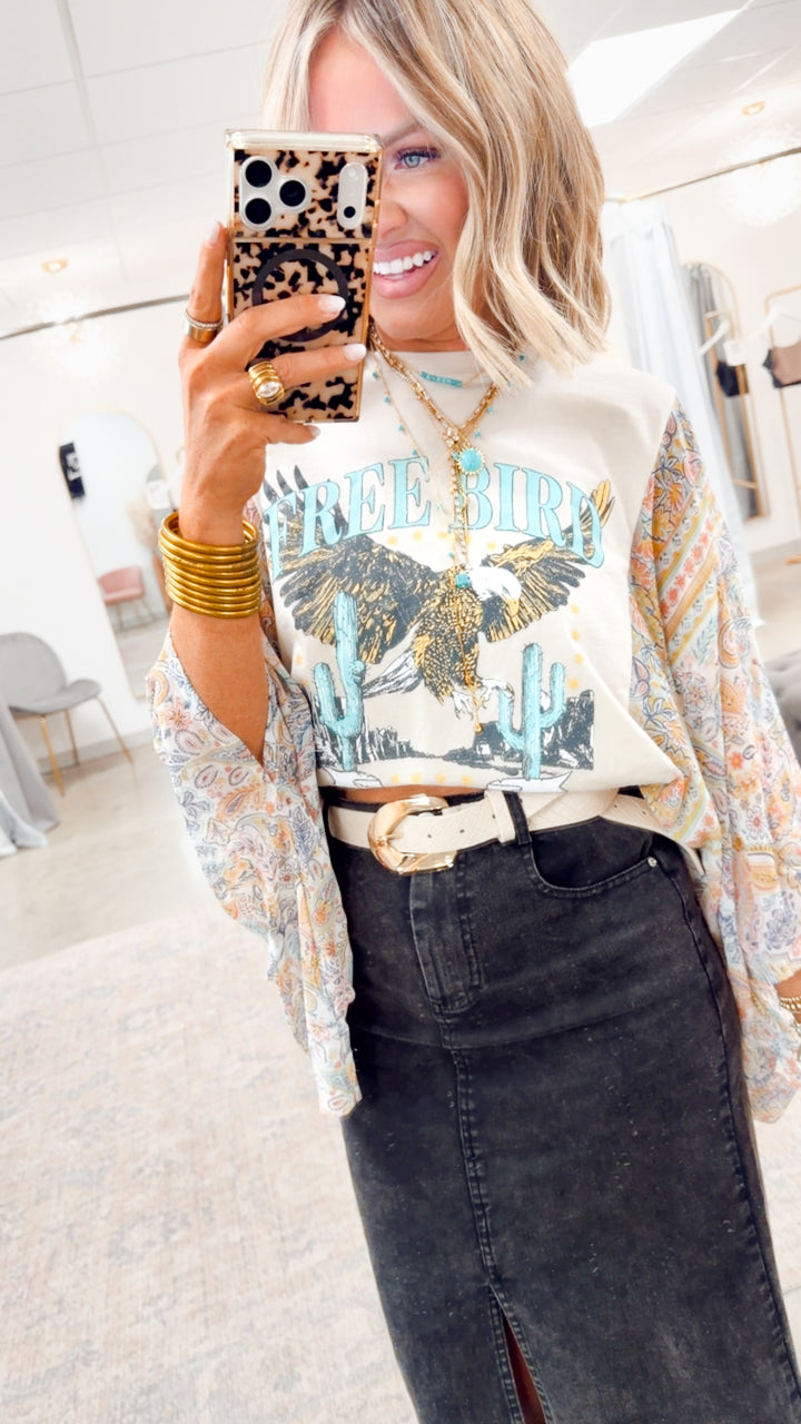 The Saddle Chic Belt-Khaki