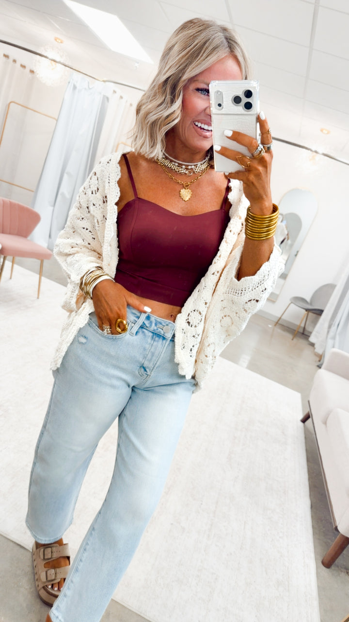 The Birch Hollow Cardigan-Cream