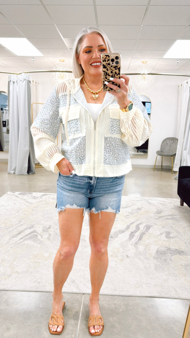 Gypsy Patch Balloon Sleeve Jacket