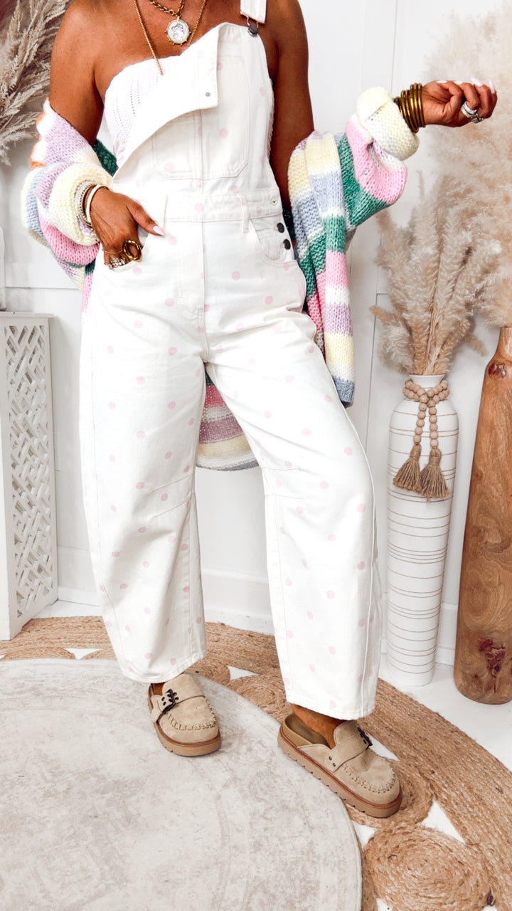 The Pretty in Polka Overalls
