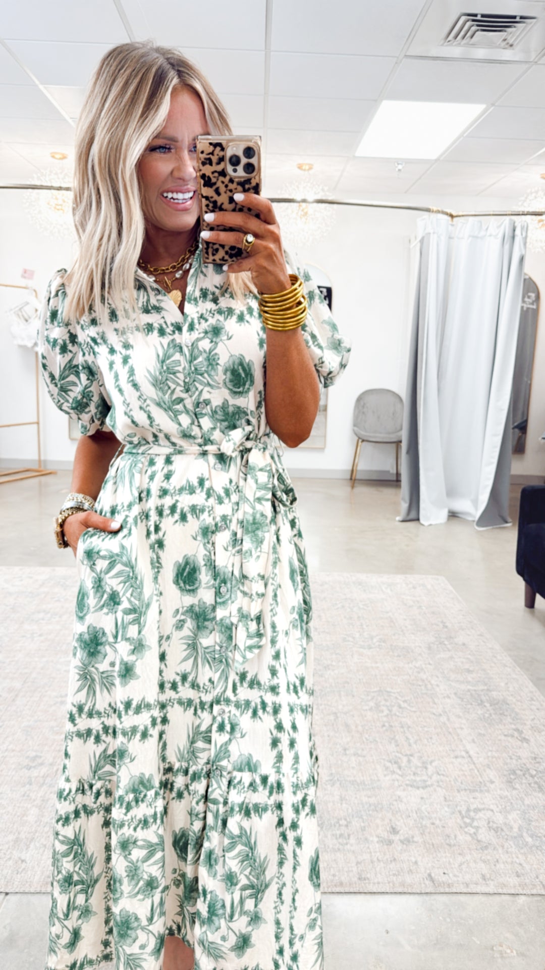 Eveline Midi Dress