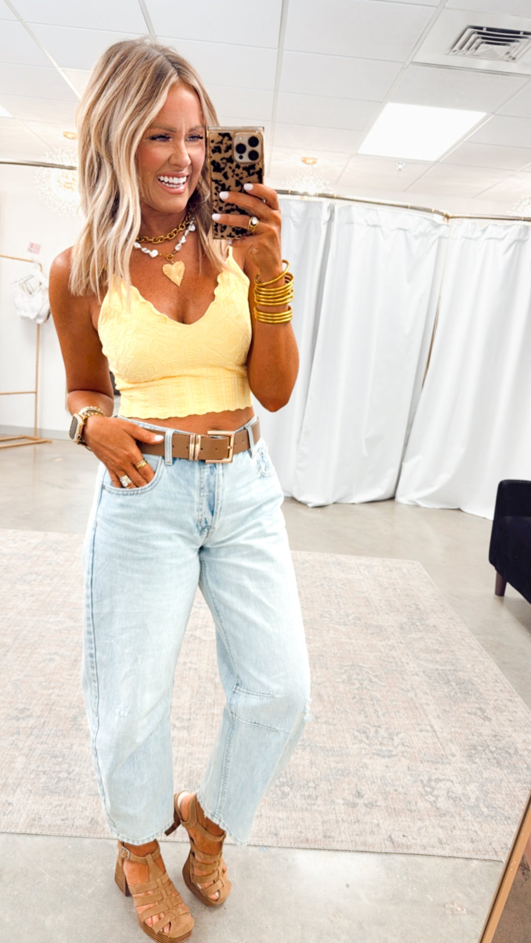 Boheme Lace Bralette-Pale Lemon