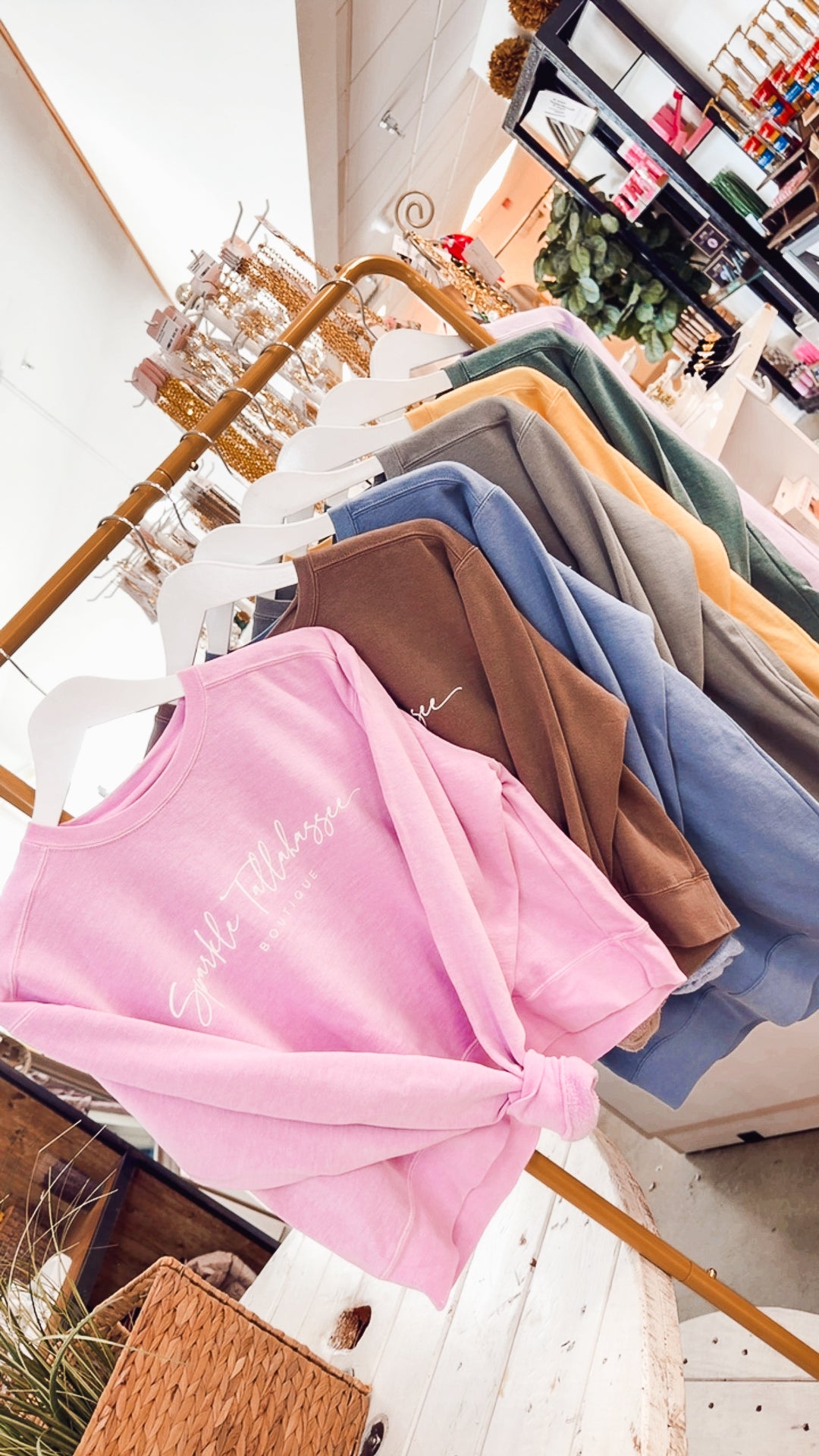 Faded Sparkle Tallahassee Sweatshirt