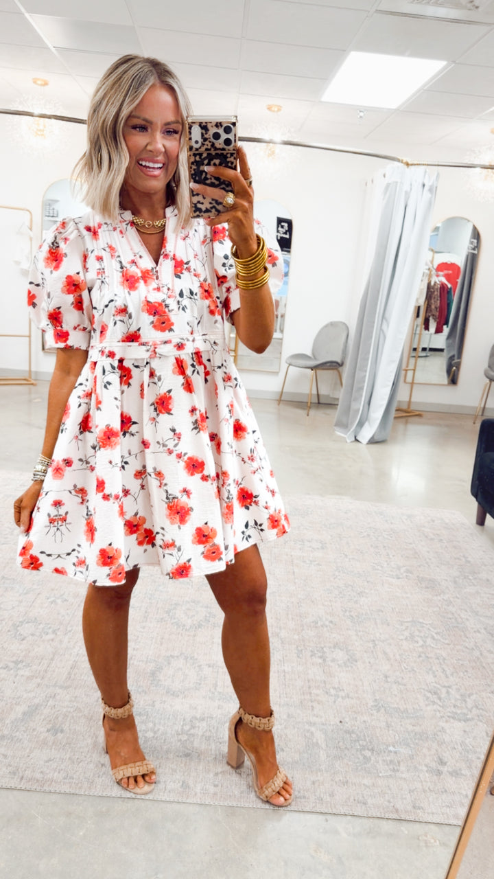 Rosalie Bloom Mini Dress