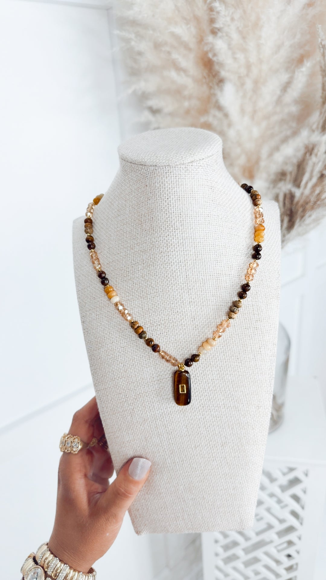 The Oahi Beaded Necklace