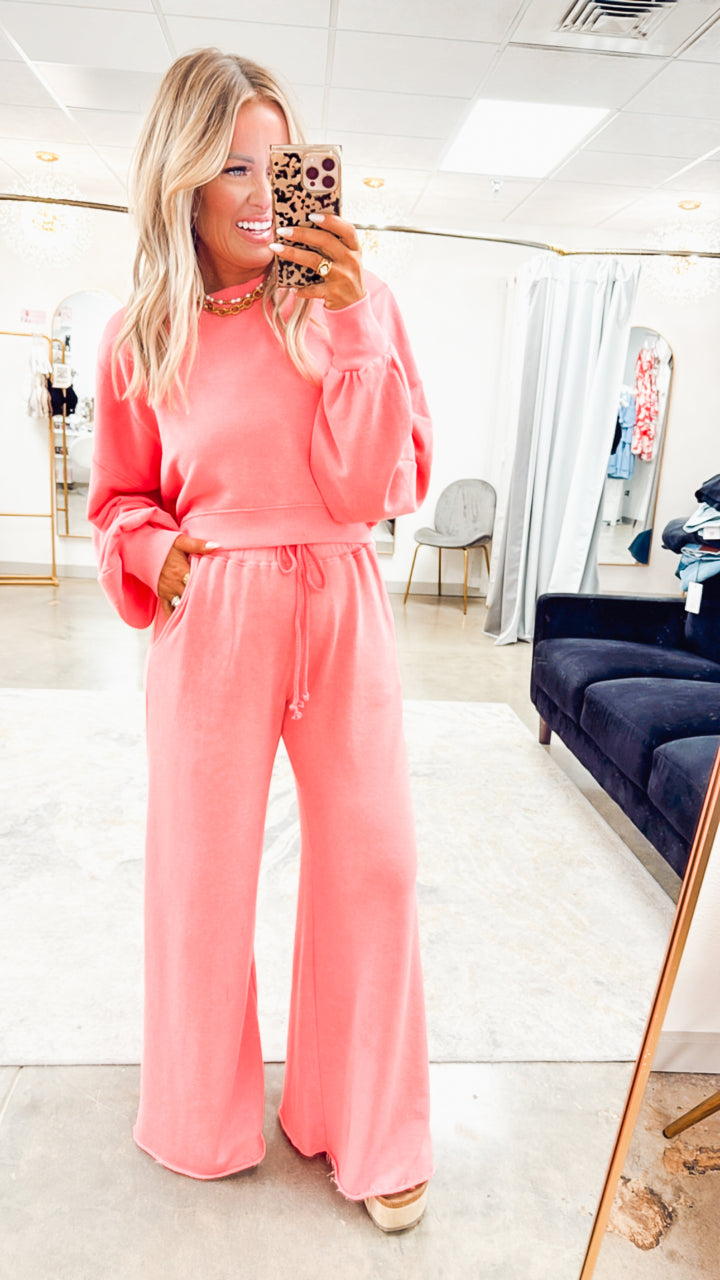 The Hampton Luxe Set-Bubble Pink