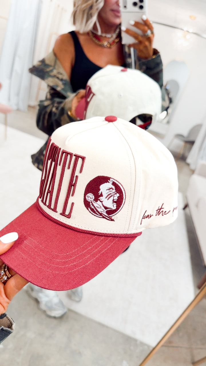 Florida State Gameday Social Saturday Stretch Hat