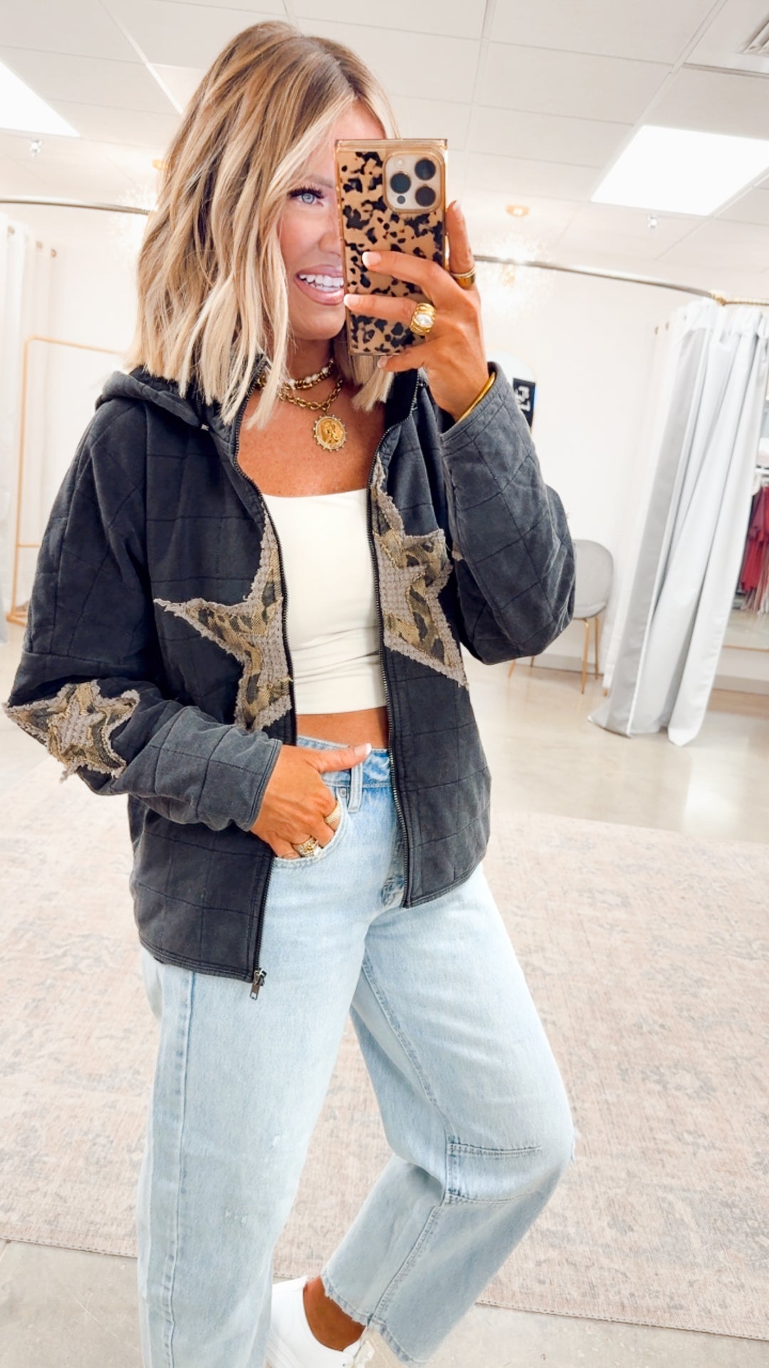 Stardust Relaxed Fit Jacket