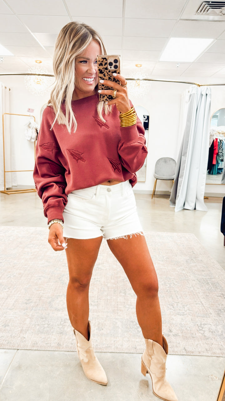 FSU Ritter Repeat Lantern Sleeve Crew