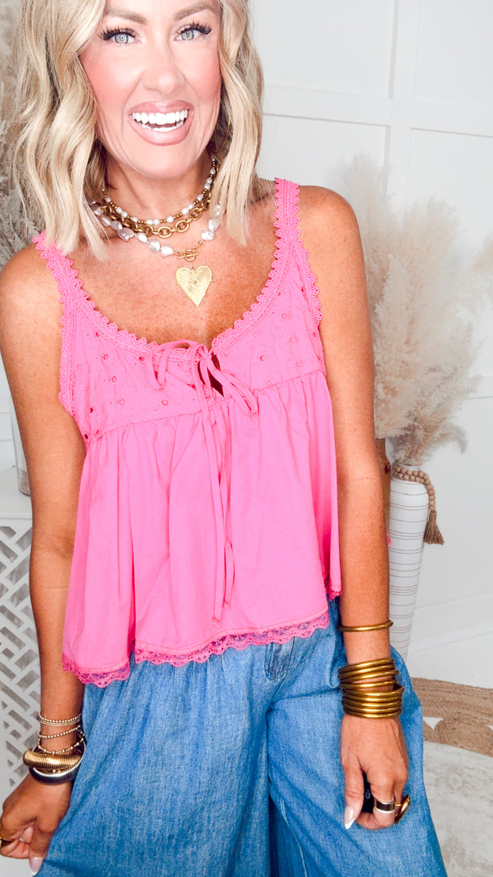 The Pink Allure Top