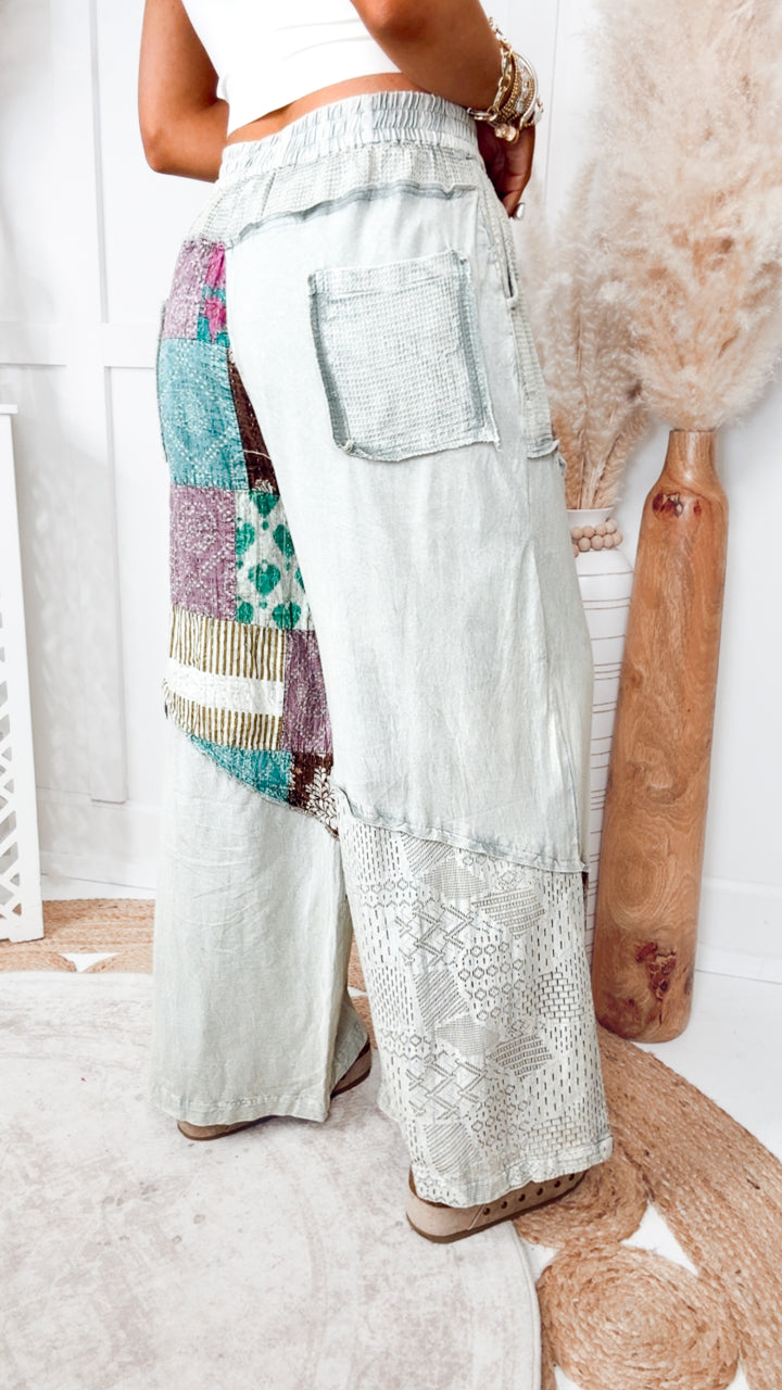 The Mosaic Wide Leg Pants
