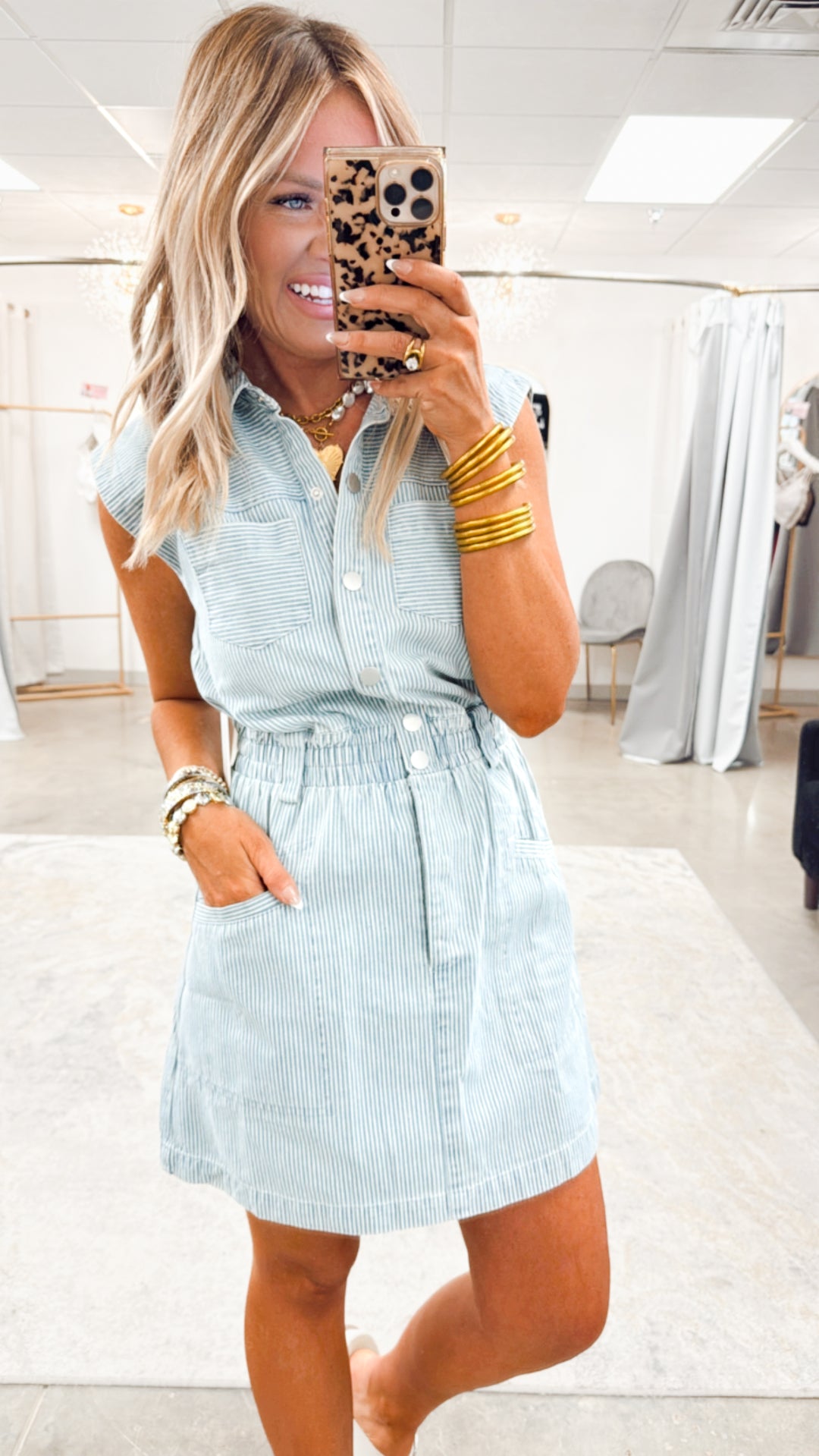 Seaport Stripe Dress