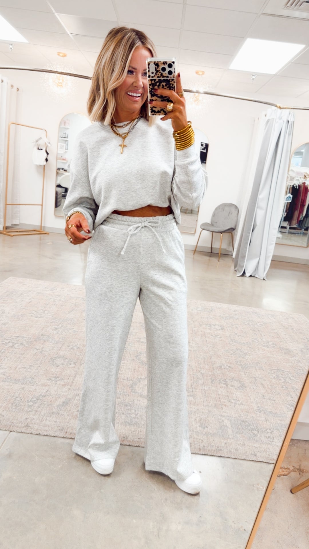 Urban Ease Set-Heather Grey