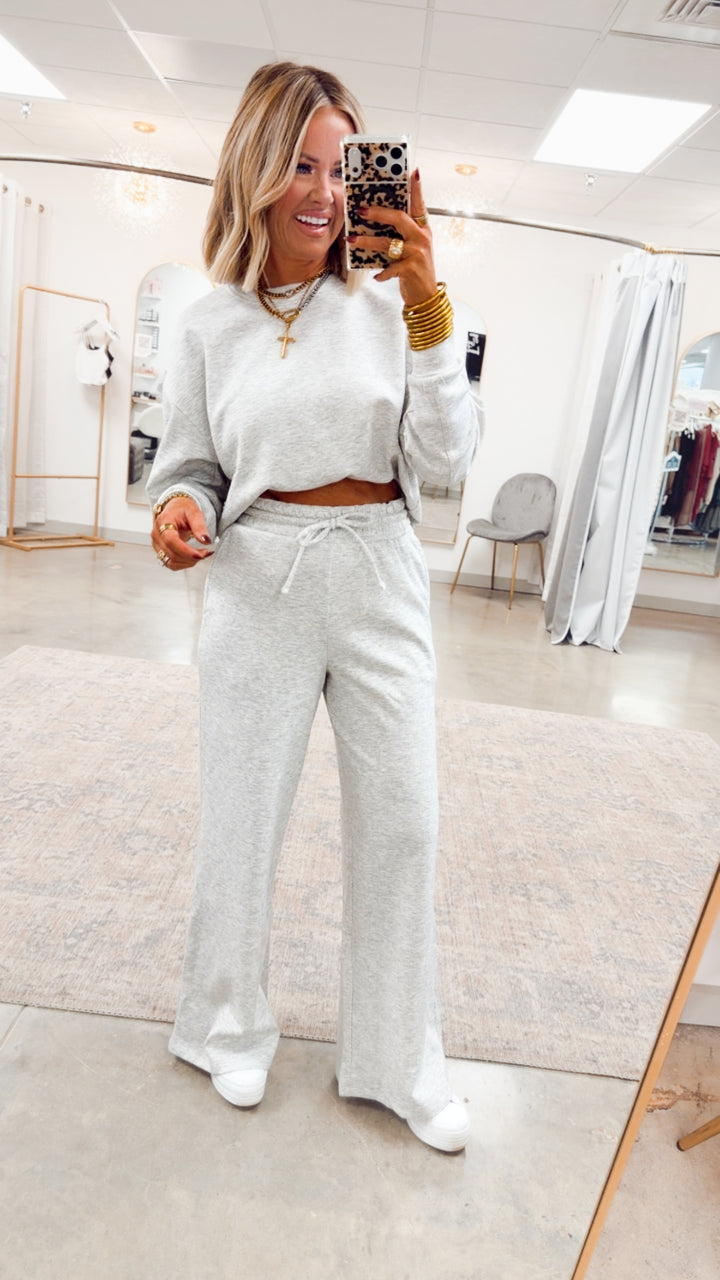 Urban Ease Set-Heather Grey